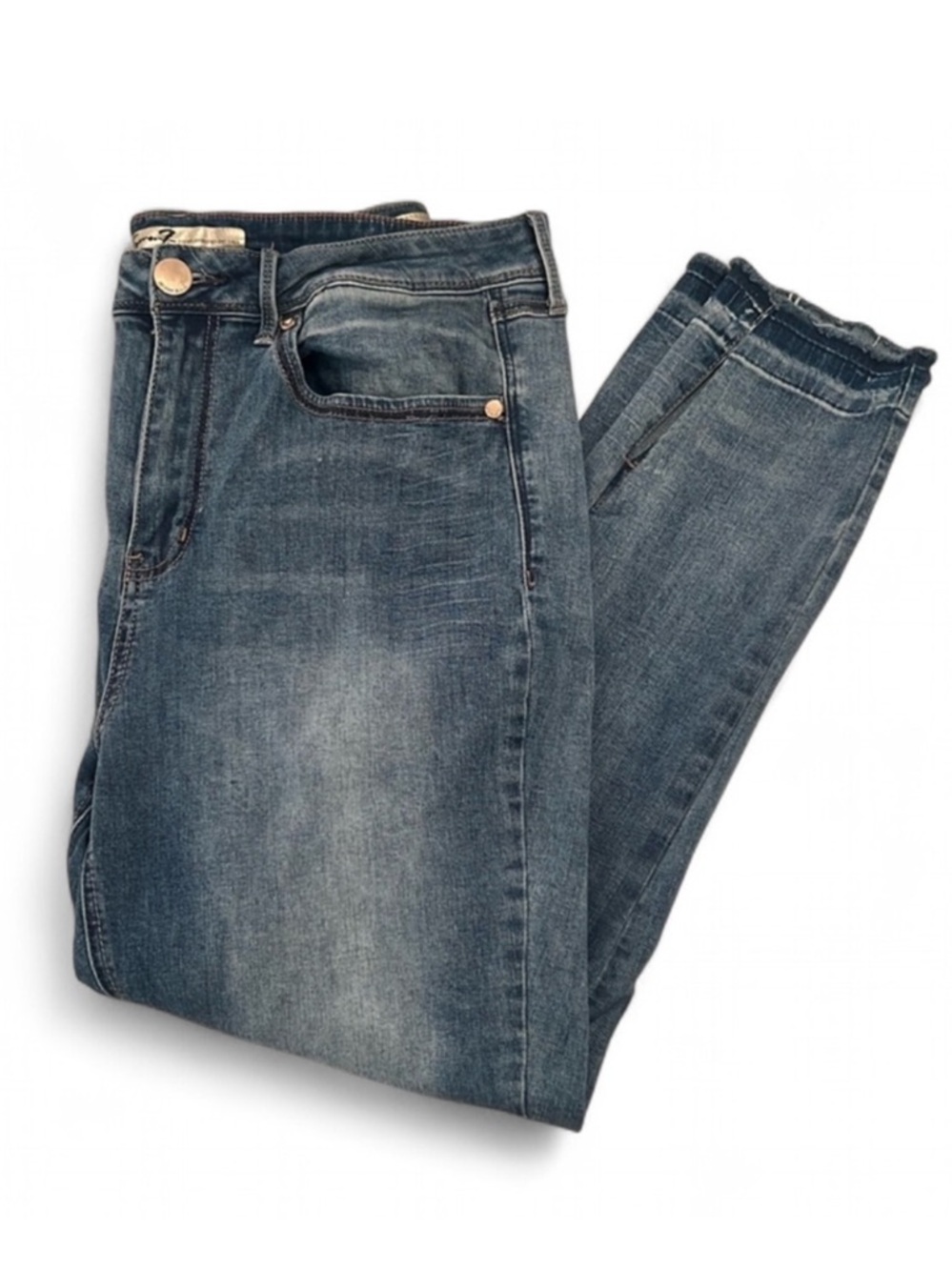 Seven7 High Rise Skinny Split Hem Jeans 16W